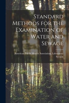 Paperback Standard Methods for the Examination of Water and Sewage Book