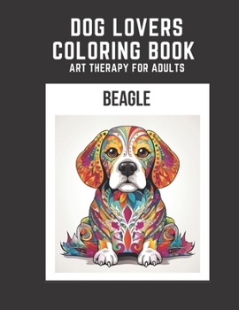 Paperback Dog Lovers Coloring Book: Beagle Book