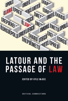 Paperback LaTour and the Passage of Law Book