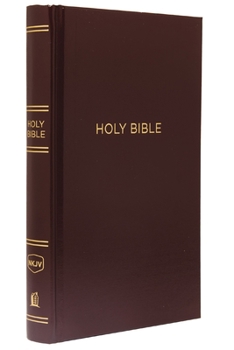 Hardcover NKJV, Pew Bible, Hardcover, Burgundy, Red Letter Edition Book