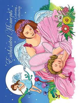 Paperback "Enchanted Moments" TM Coloring Collection Book