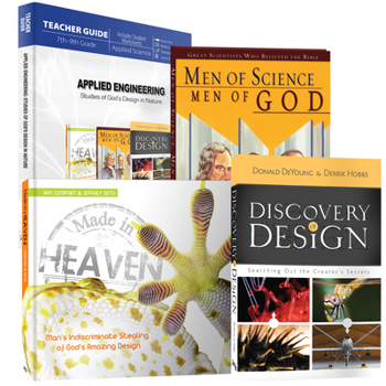 Hardcover Applied Engineering: Studies of God's Design in Nature Set, 4 Volumes Book