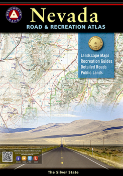 Paperback Nevada Road & Recreation Atlas: 6th Edition Book