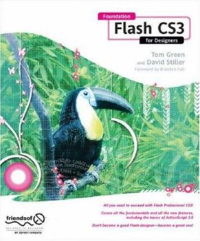 Paperback Foundation Flash CS3 for Designers Book