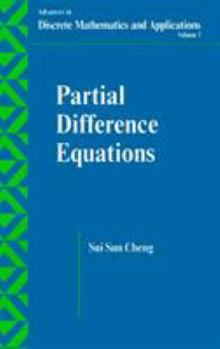 Hardcover Partial Difference Equations Book