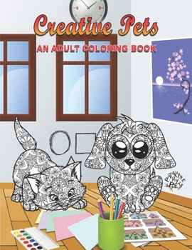 Paperback Creative Pets: Adult Coloring Book