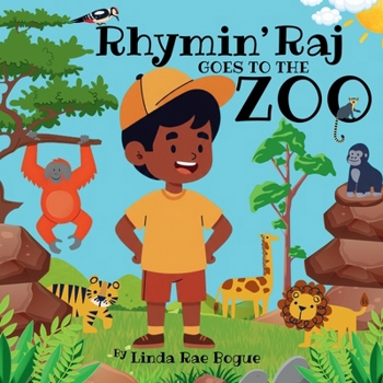 Paperback Rhymin' Raj goes to the zoo Book
