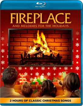 Blu-ray Fireplace & Melodies For The Holidays Book