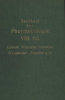 Paperback Handbuch Der Experimentellen Pharmakologie: Achter Band [German] Book