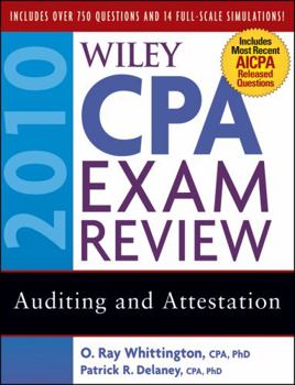 Paperback Wiley CPA Exam Review: Auditing and Attestation Book