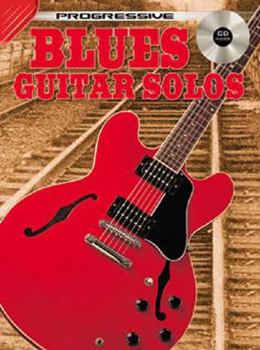 Paperback BLUES GUITAR SOLOS BK/CD Book