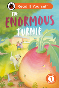Hardcover The Enormous Turnip: Read It Yourself - Level 1 Early Reader Book