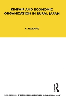 Paperback Kinship and Economic Organisation in Rural Japan Book