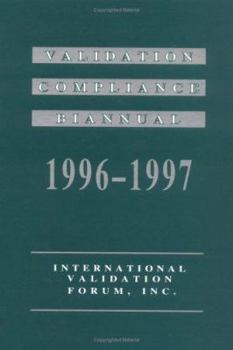 Hardcover Validation Compliance Biannual 1996-1997 Book