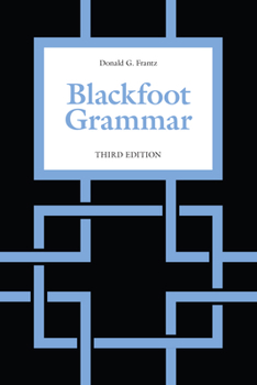 Paperback Blackfoot Grammar Book