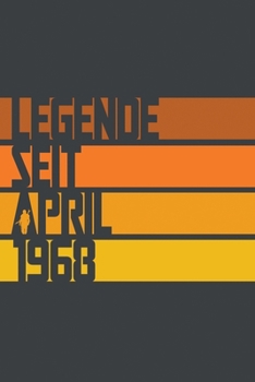 Legende seit April 1968: ein Geschenk für legendäre Menschen,120-zeiliges Notizbuchjournal (15x23cm), German Edition.