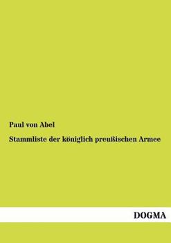 Paperback Stammliste der königlich preußischen Armee [German] Book