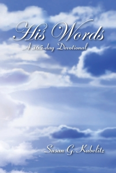 Paperback His Words: A 365-day Devotional Book