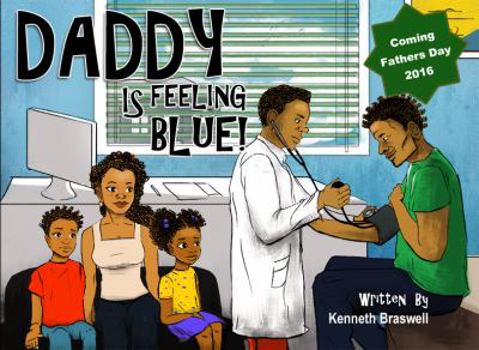 Hardcover Daddy Is Feeling Blue Book