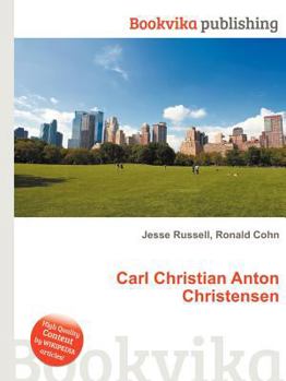 Paperback Carl Christian Anton Christensen Book