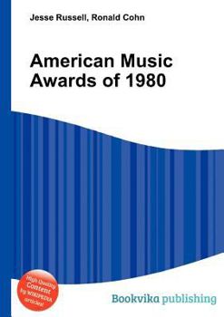 Paperback American Music Awards of 1980 Book