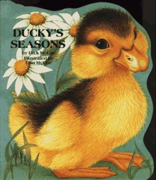 Hardcover Ducky's Seasons: Animal Shaped Board Book