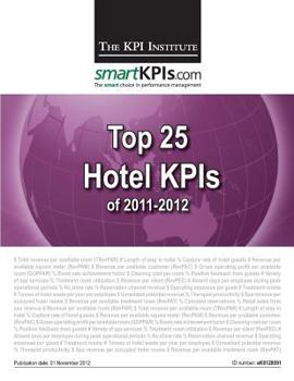 Paperback Top 25 Hotel KPIs of 2011-2012 Book