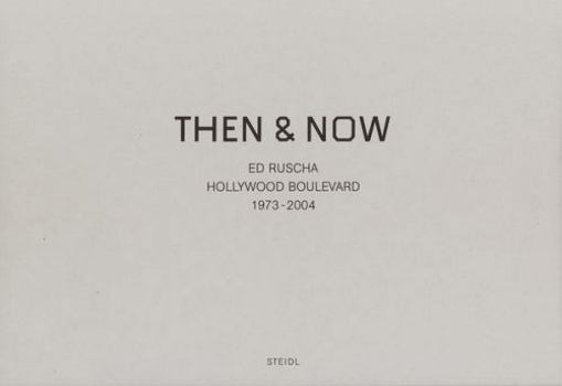 Hardcover Ed Ruscha: Then & Now Book