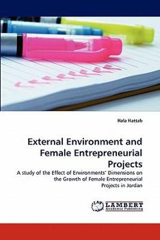 Paperback External Environment and Female Entrepreneurial Projects Book