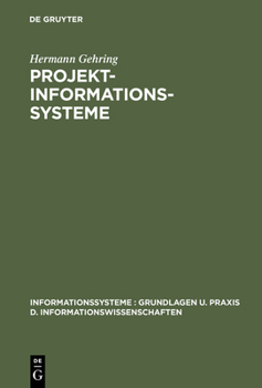 Hardcover Projekt-Informationssysteme [German] Book