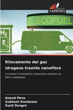 Paperback Rilevamento del gas idrogeno tramite nanofibre [Italian] Book