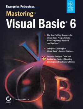 Paperback Mastering Visual Basic 6 Book