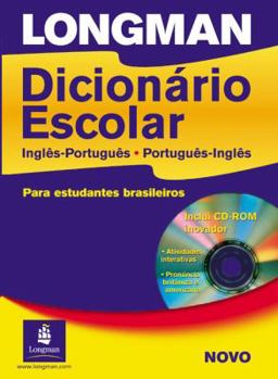 Paperback Longman Dicionario Escolar, Ingles-Portugues, Portugues-Ingles: Para Estudantes Brasileiros Book