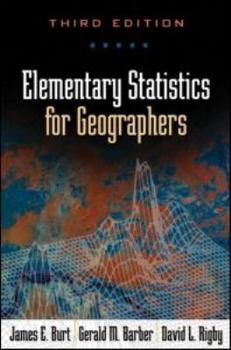 Hardcover Elementary Statistics for Geographers Book