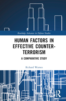 Hardcover Human Factors in Effective Counter-Terrorism: A Comparative Study Book