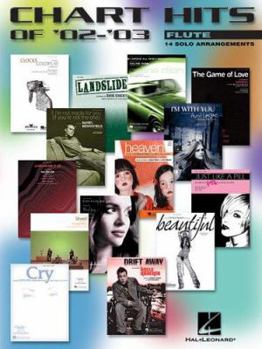 Paperback Chart Hits of '02-'03: Flute Book