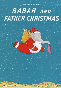 Hardcover Babar and Father Christmas Book