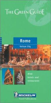 Paperback Michelin Green Guide Rome Book