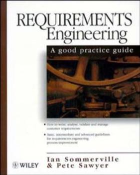 Paperback Requirements Engineering: A Good Practice Guide Book