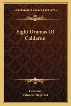 Paperback Eight Dramas Of Calderon Book
