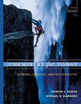 Hardcover Chemistry for Today: General, Organic, and Biochemistry [With Infotrac] Book