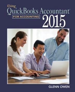 Paperback Using QuickBooks Accountant 2015 for Accounting (with QuickBooks CD-Rom) Book