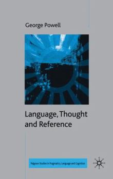 Hardcover Language, Thought and Reference Book