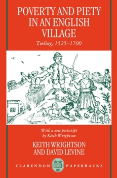 Paperback Poverty and Piety in an English Village: Terling, 1525-1700 Book