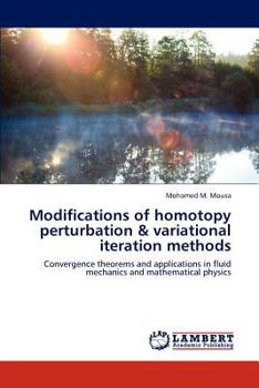 Paperback Modifications of Homotopy Perturbation & Variational Iteration Methods Book