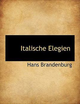 Paperback Italische Elegien Book