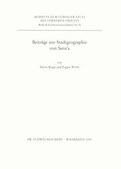 Beitrage Zur Stadtgeographie Von Sana'a