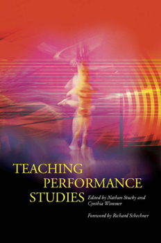 Paperback Teaching Performance Studies Book