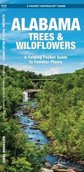 Paperback Alabama Trees & Wildflowers: A Folding Pocket Guide to Familiar Plants Book