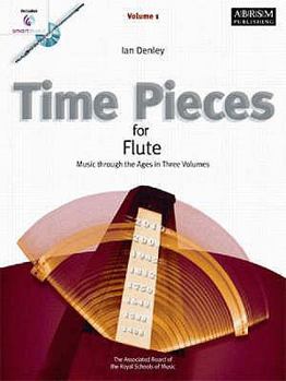 Paperback Time Pieces for Flute: V. 1: Music Through the Ages in 3 Volumes Book